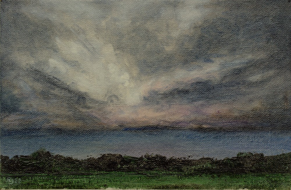 Painting 'Storm over Vivaro'