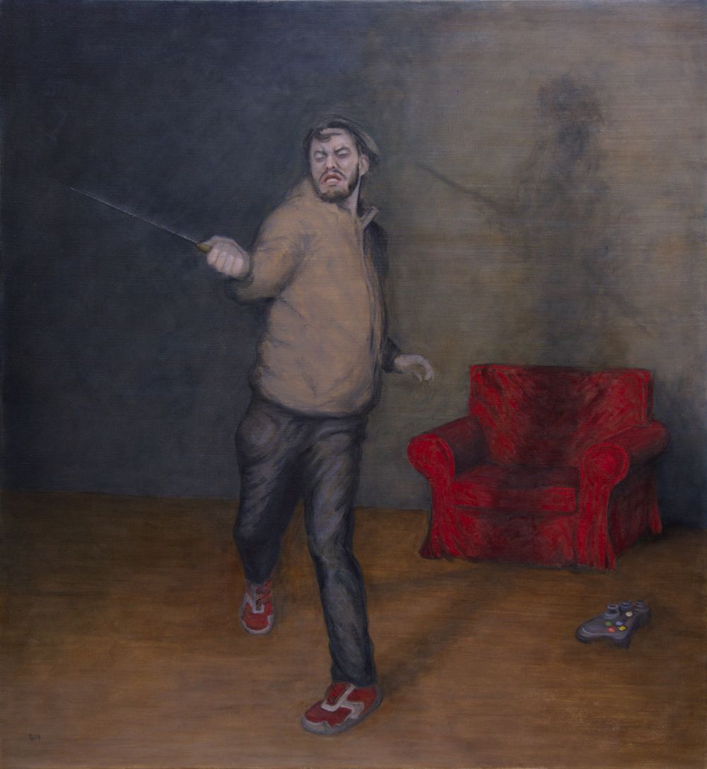 Painting 'Loss of control'